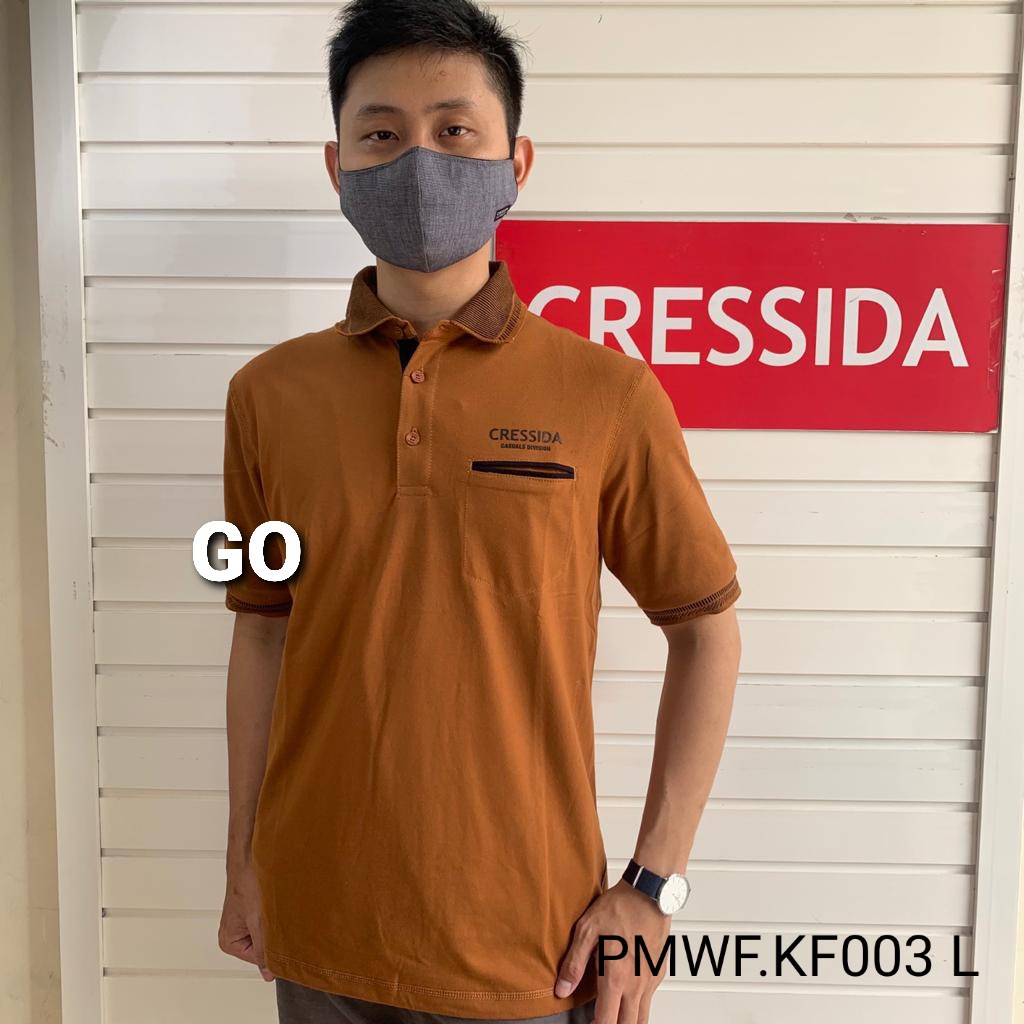 BB CRESSIDA KAOS POLO KERAH Cowok Pakaian Pria Baju Berkerah