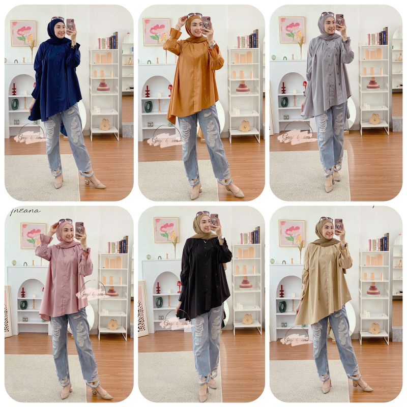 GAGIL ATASAN ANZANA / KANZANA ORI GAGIL BY OVA BUSUI WUDHU FRIENDLY TUNIK PREMIUM