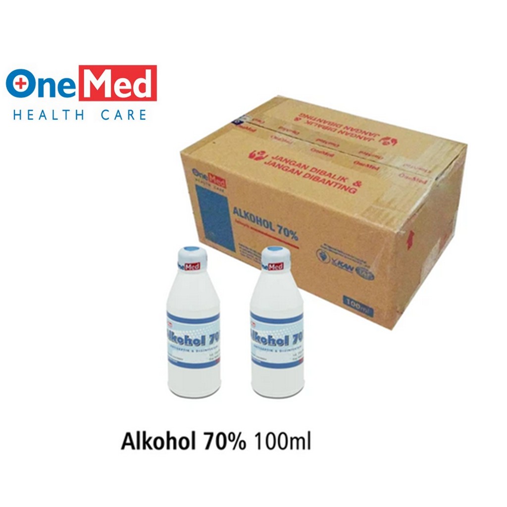 Alkohol 70% 100ml Onemed Alkohol 70 Persen Onemed