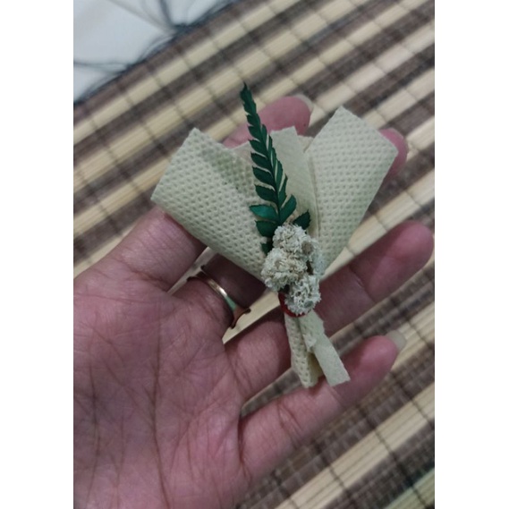 bucket mini edelweis/ mini bucket/ bucket mini bunga kering/ hiasan hampers/ souvenir mahar