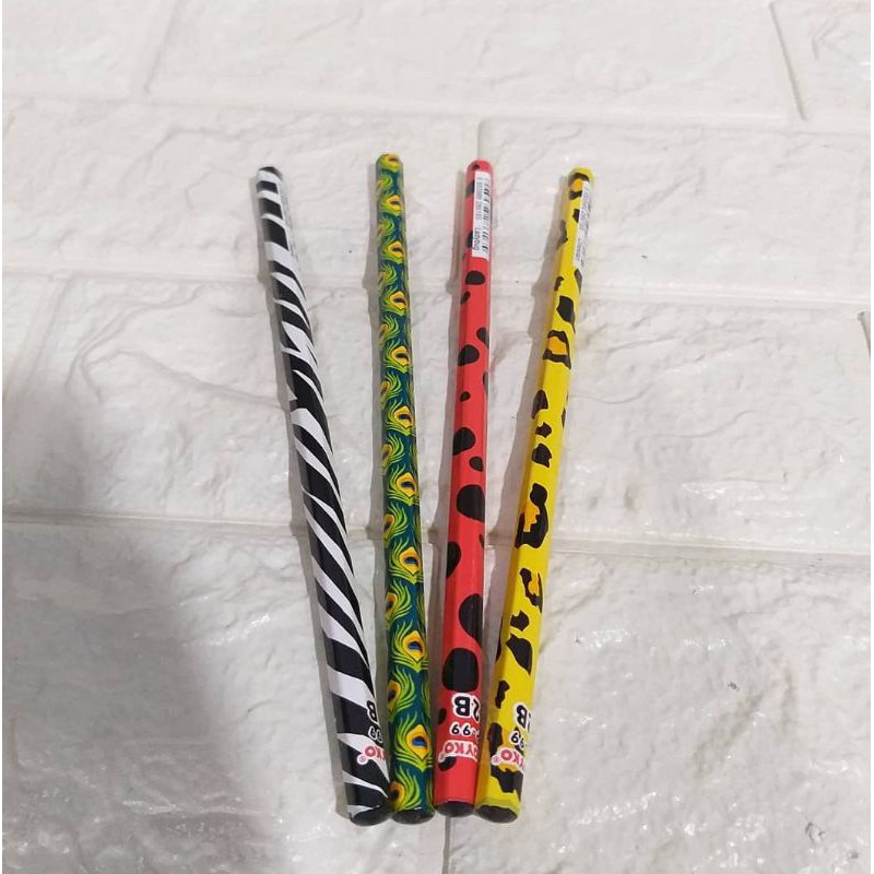 

pensil 2b animal binatang kayagi