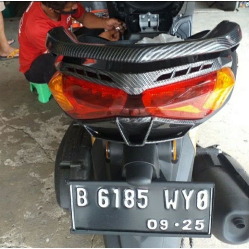 Ducktail Duktail Nmax N max New 2021 2022 Carbon NEMO Dacktail Aksesoris Variasi Karbon Nmax New 2021 2022 Original Nemo Terbaru