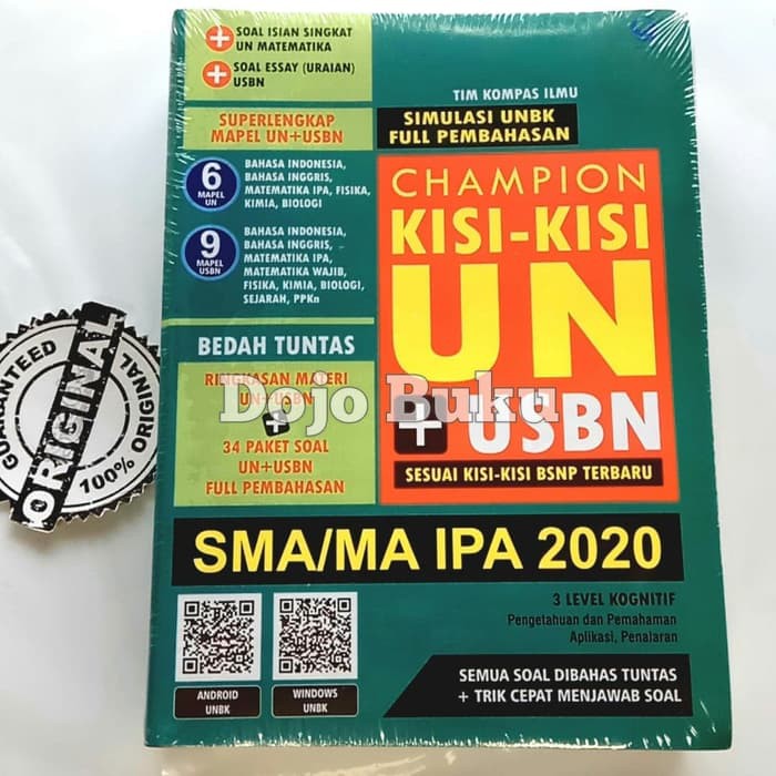 Champion Kisi - Kisi Un + Usbn Sma / Ma Ipa 2020 by Tim Kompas Ilmu