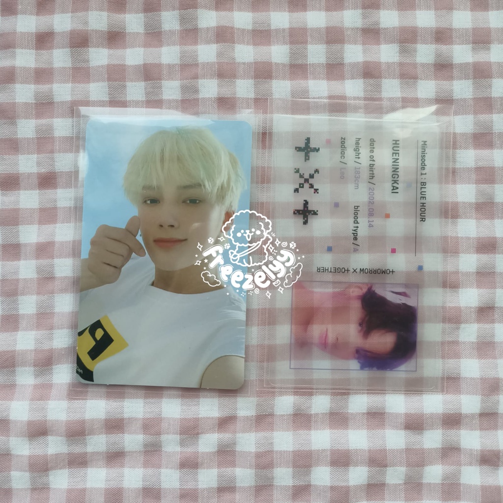 photocard hueningkai