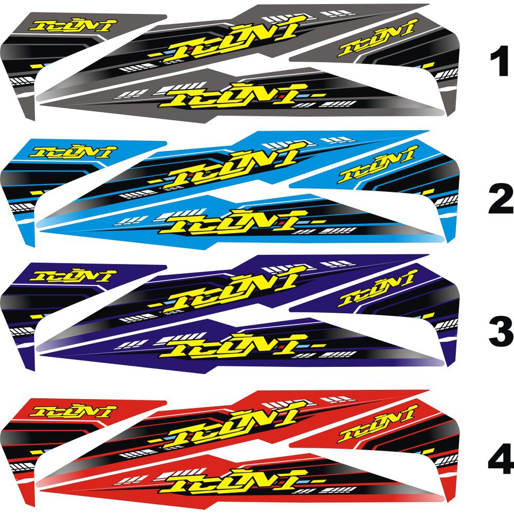 STRIPING VARIASI ICON HONDA BEAT NEW ESP SPORTI STREET
