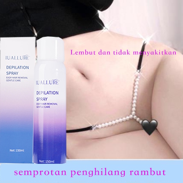 150ml hair removal spray penghilang bulu ketiak hair removal penghilang bulu baju  hair removal bagian pribadi penghilangan rambut tanpa rasa,menghambat pertumbuhan rambut