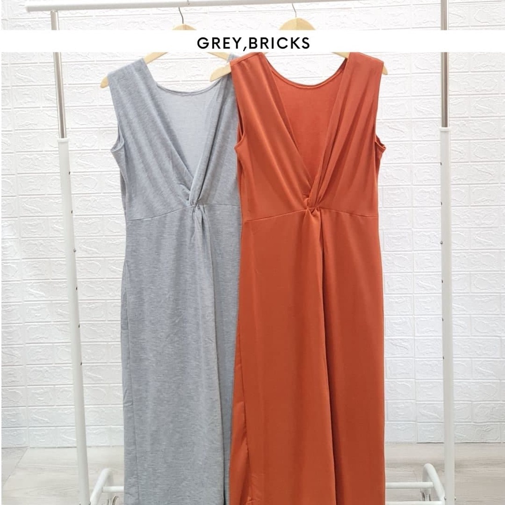 2372 vback tied dress