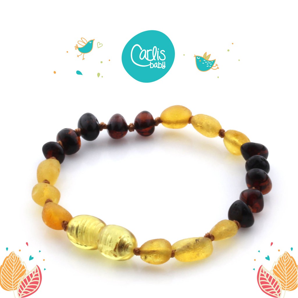 CE79 Gelang Baltic Amber untuk bayi tumbuh gigi BY CARLIS BABY