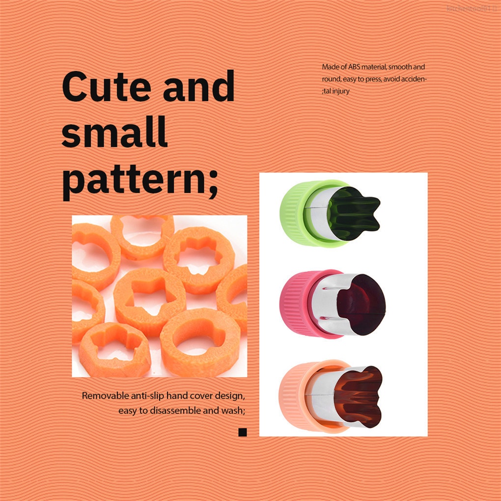 [DEASTORE] CETAKAN PEMOTONG SAYURAN &amp; BUAH BENTUK LUCU BAHAN STAINLESS / CETAKAN BUAH  BENTO