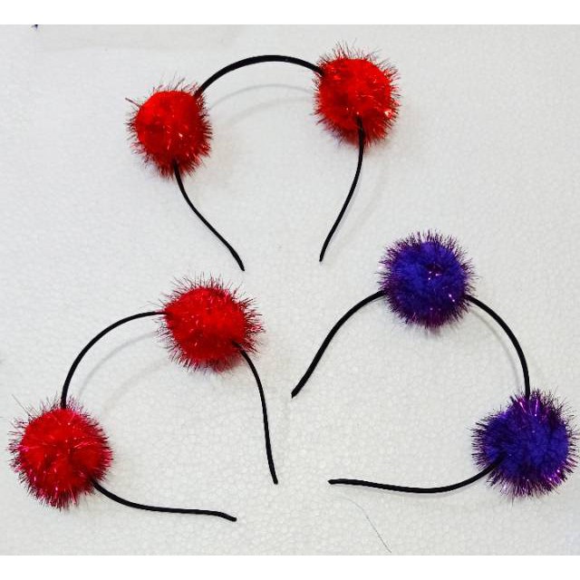 grosir  Bando bulu rambutan isi 6 pcs.