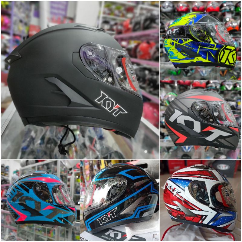 Helm KYT Falcon 2 Carbon Faster Spike Armor All Star