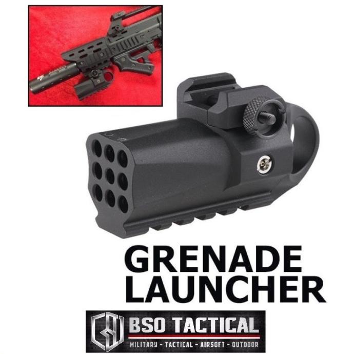 HFC Mini Grenade Launcher HG138 Metal for AEG GBB GBBR CQB Airsoft