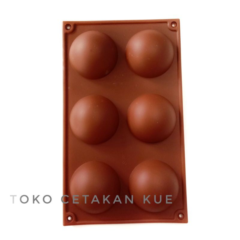 Loyang Setengah Lingkaran Silicon - Loyang Bulat Silicon