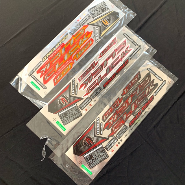 Striping click 125 LED 2017 kodak thailand sticker body vario 125 led Kodak paper thailand striping 