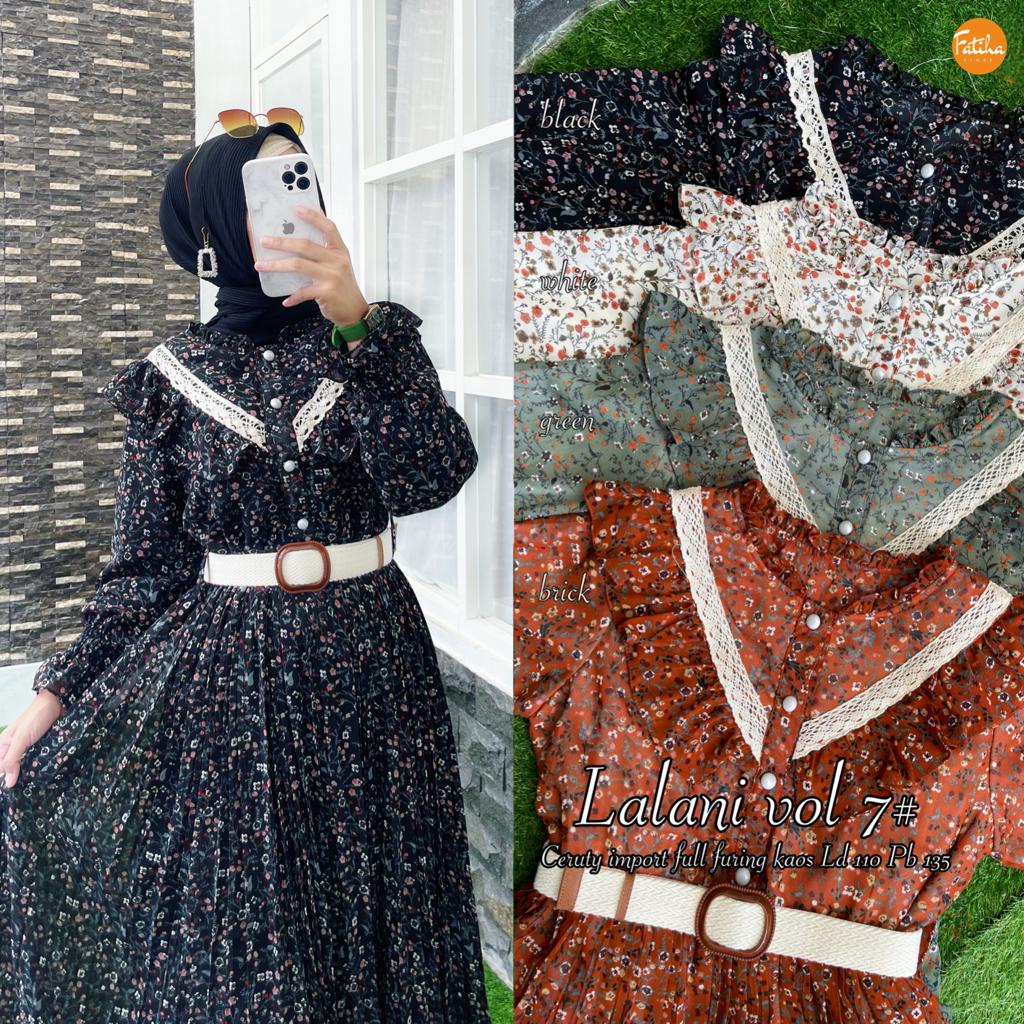 LALANI DRESS #7 GAMIS ORI FATIHA