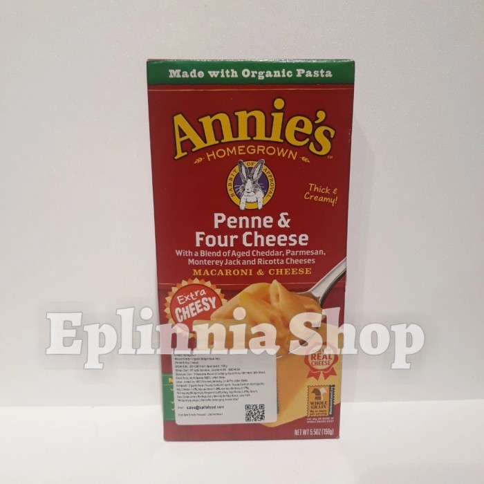 

Annie's Annies Penne & Four Cheese 156 gr - Macaroni Cheese