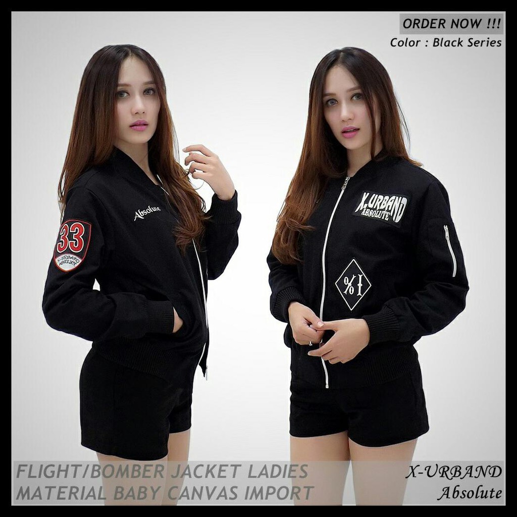 70 Model Jaket Kanvas Wanita Gratis Terbaru