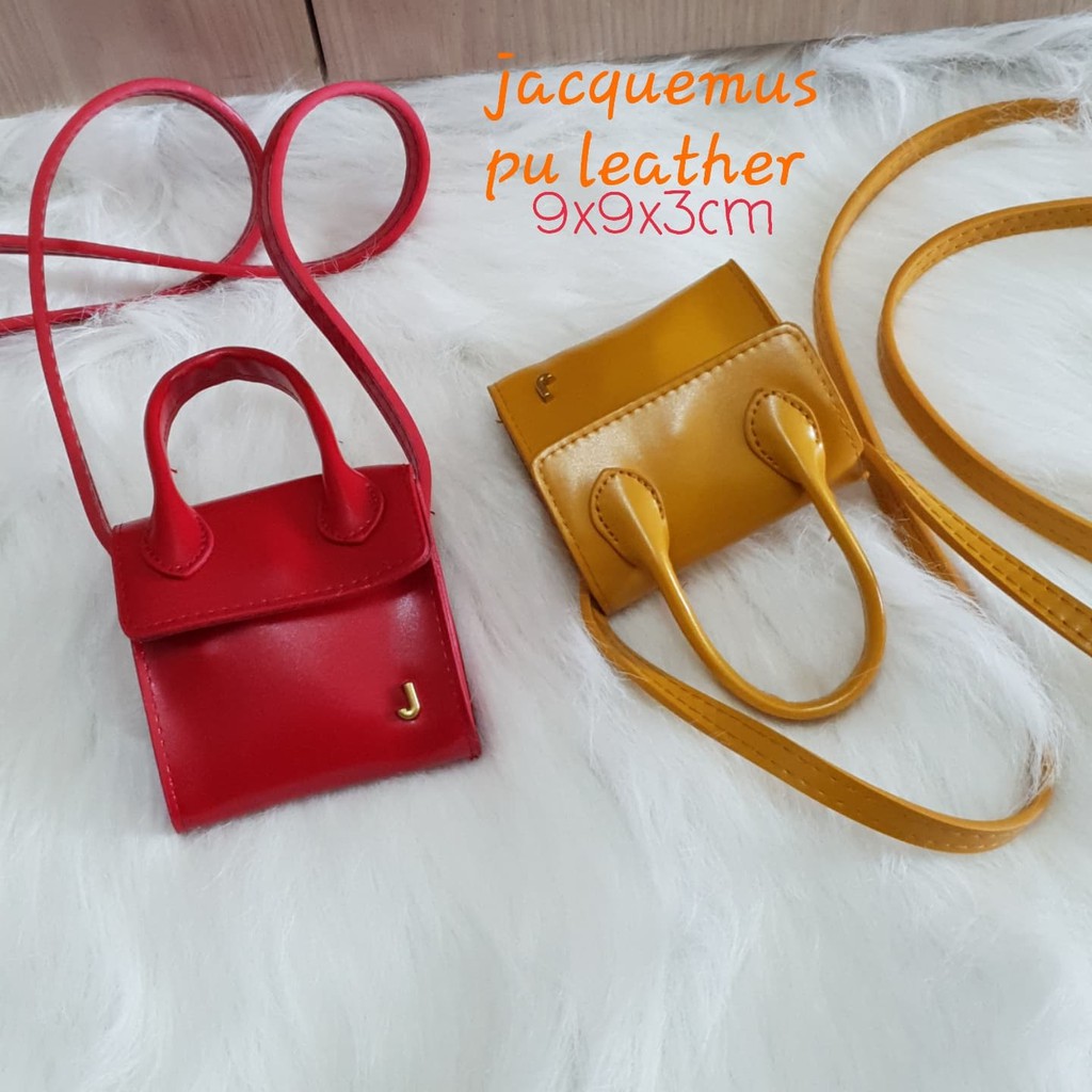 jacquemus* style small sling bag