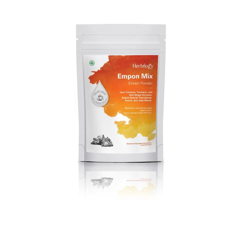 

Herbilogy Empon Mix (Kunyit, Temulawak, Jahe Merah) Extract Powder