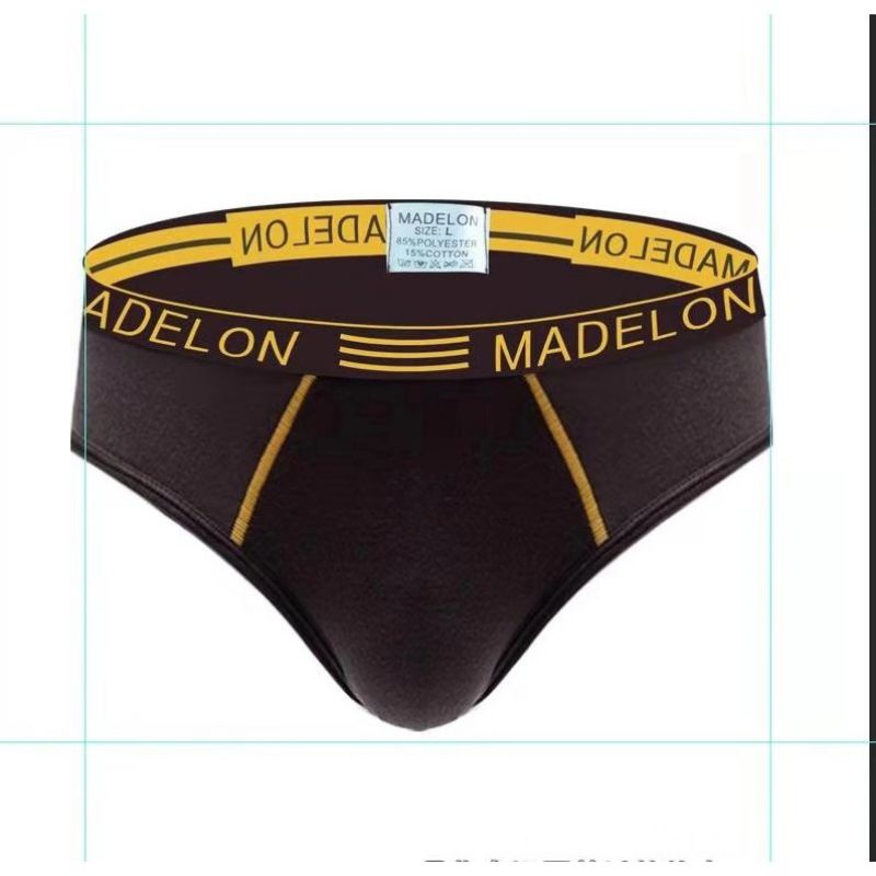 3 pcs MADELON BRIEFS PRIA CELANA DALAM