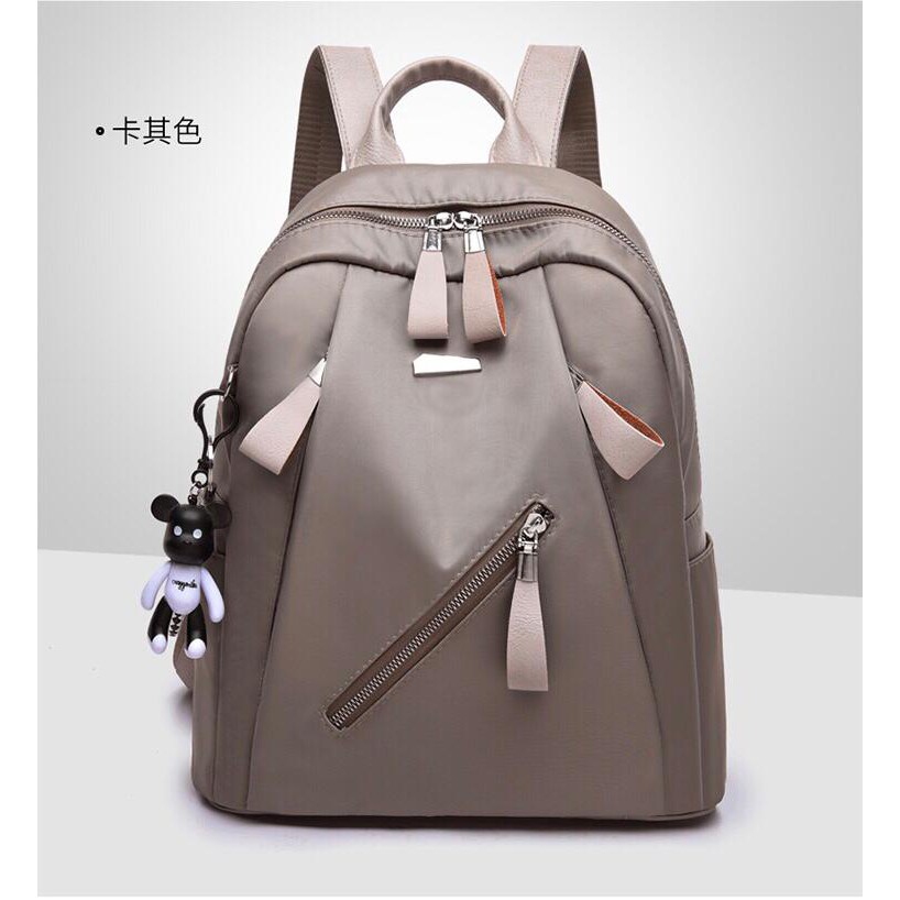 BQ 2257 RISCE TAS RANSEL NYLON IMPORT WANITA CEWEK PEREMPUAN EL 930 bth CR 7306 LT 1361 GI 1073