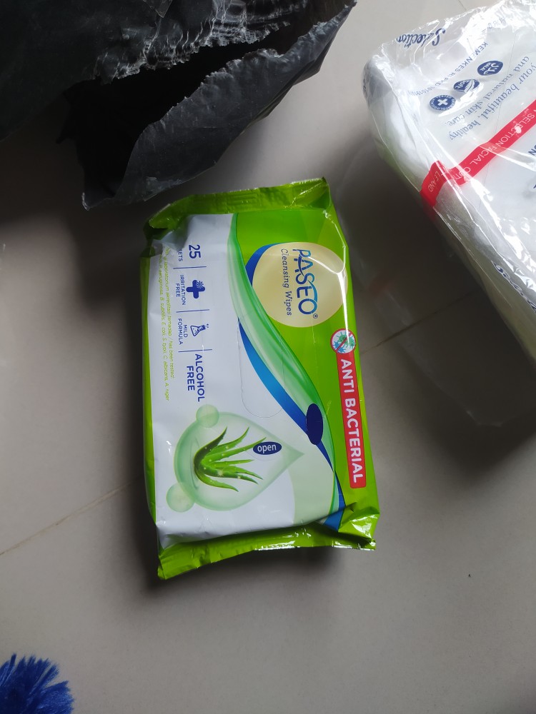 Tissue Paseo Anti Bakterial Hijau 1si 25 Lembar