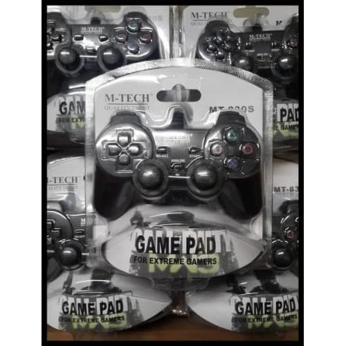 GAMEPAD / JOYSTICK USB UNTUK PC / KOMPUTER / LAPTOP SINGLE HITAM