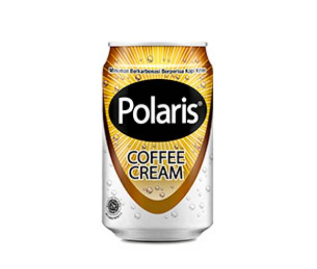 POLARIS CAN SODA WATER, COFFEE CREAM 330mL