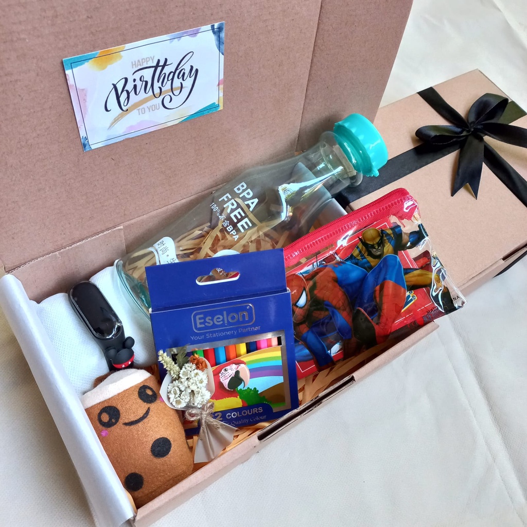 ❤️(PAKET I) HAMPERS ANAK-ANAK KIYOWO TK PAUD hadiah ulang tahun giftbox lucu