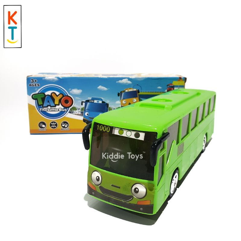 Mobil tayo baterai berbunyi lagu tayo