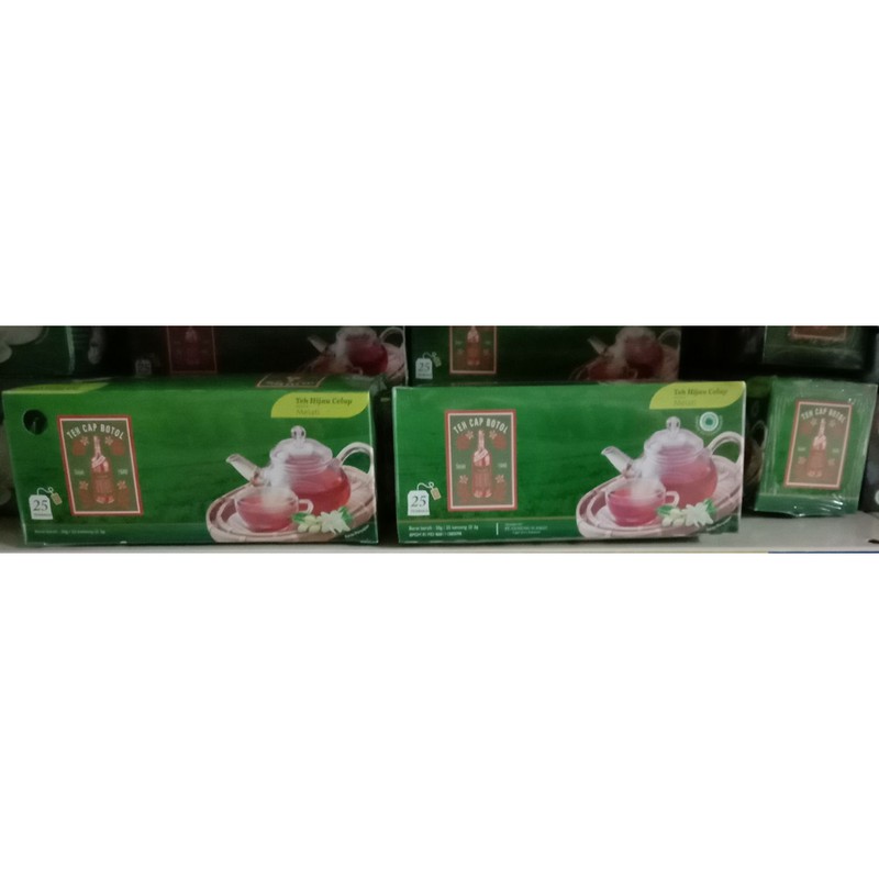 

teh cap botol celup 25's 50g