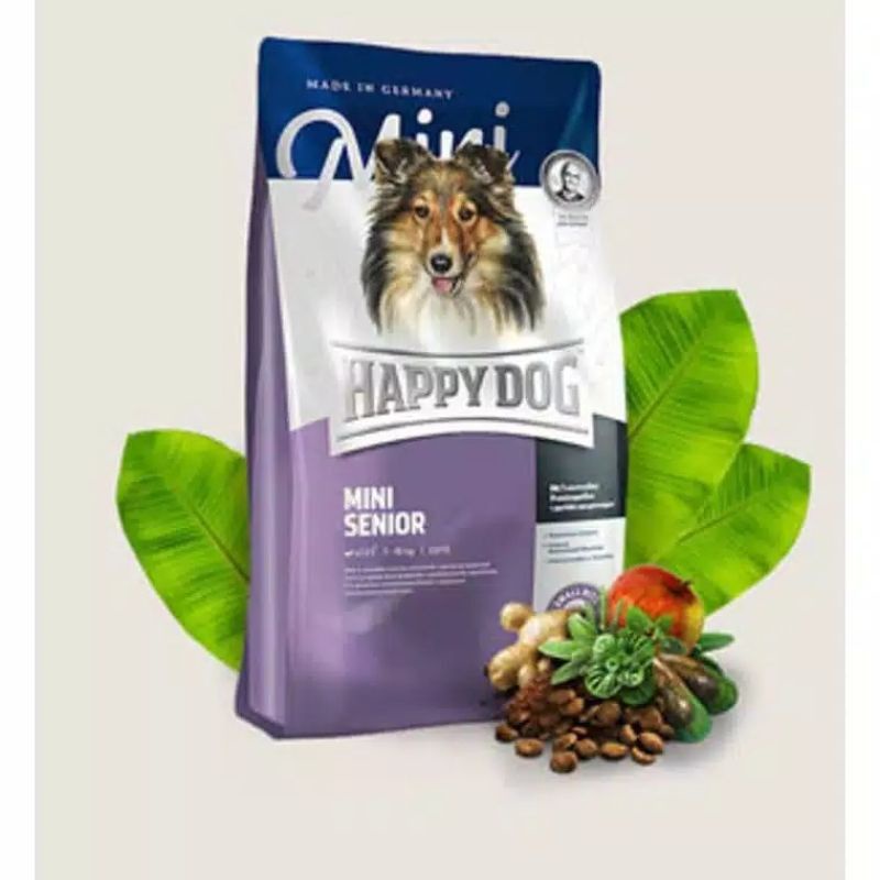 Happy Dog Mini Senior 4kg / dogfood makanan anjing tua