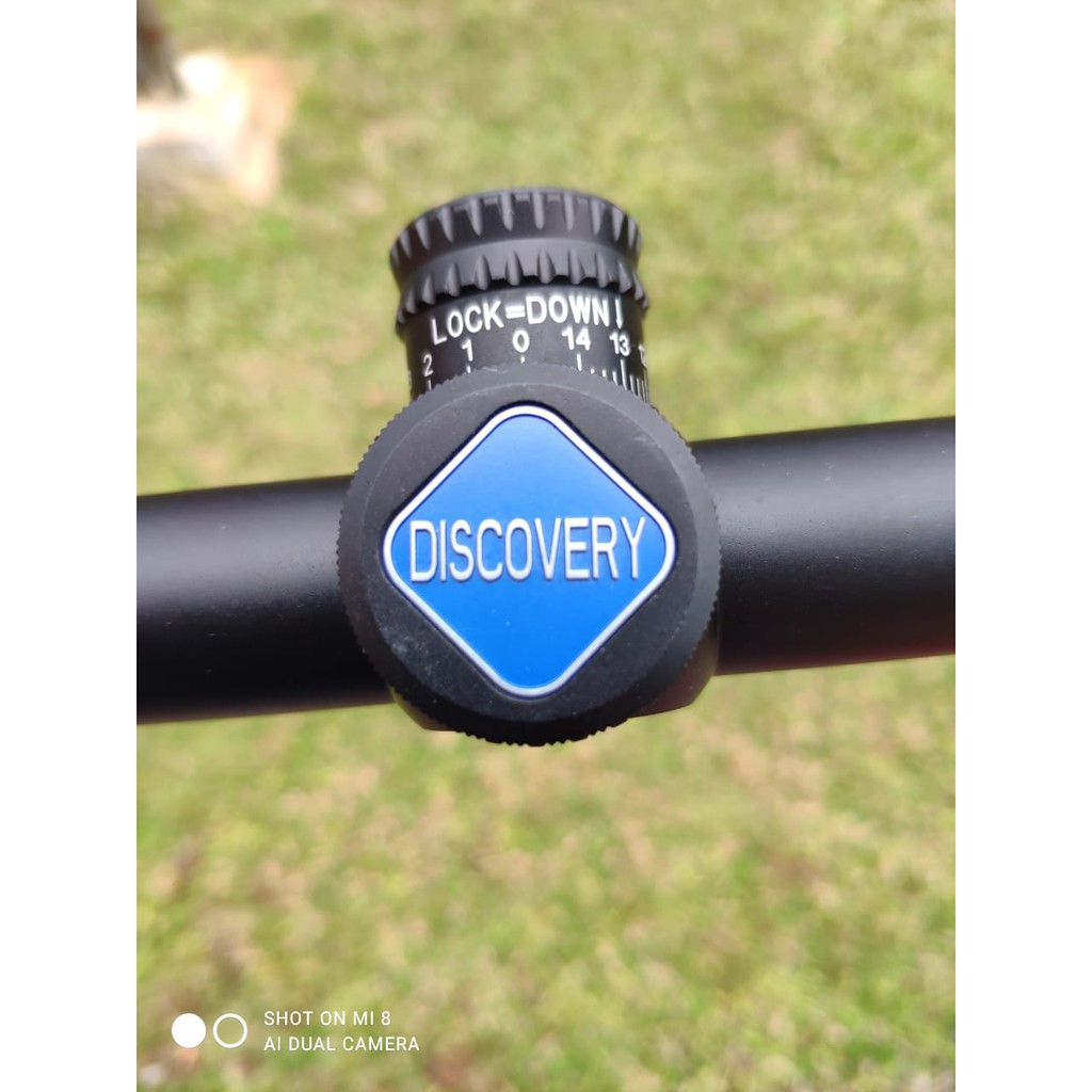 TELESKOP DISCOVERY VTR 4-16X42 AOE retikel HK LOGO BIRU ORIGINAL TERLARIS