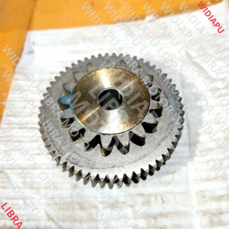 (100% QUALITY ) GEAR GIR GIGI DINAMO STATER STARTER KECIL KARISMA SUPRA X 125 KARBU Keren Gan