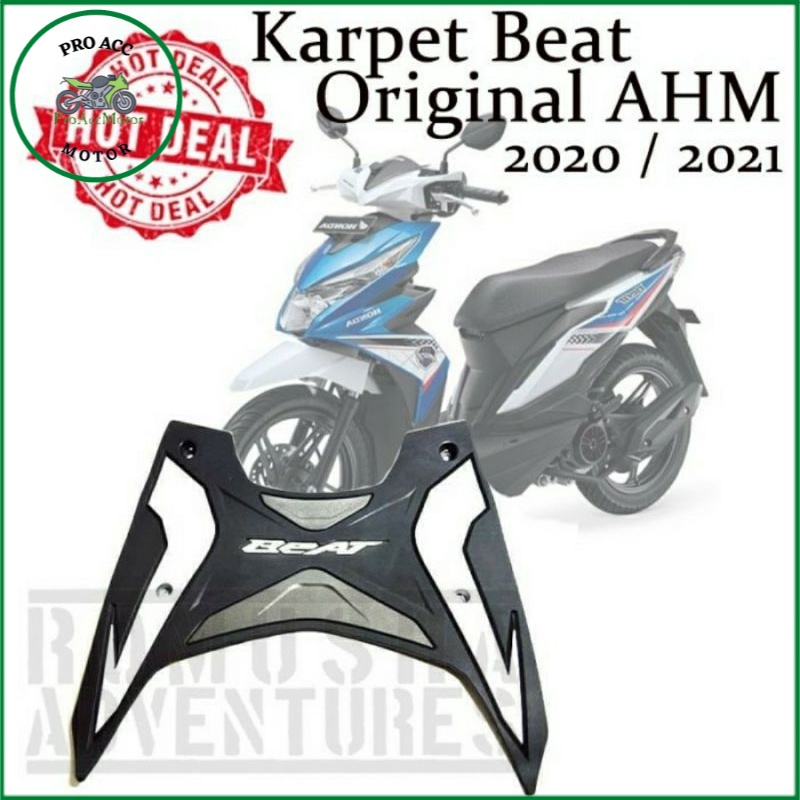 Karpet Pijakan Kaki New Beat Deluxe Beat Street 2020-2022 Original AHM Honda