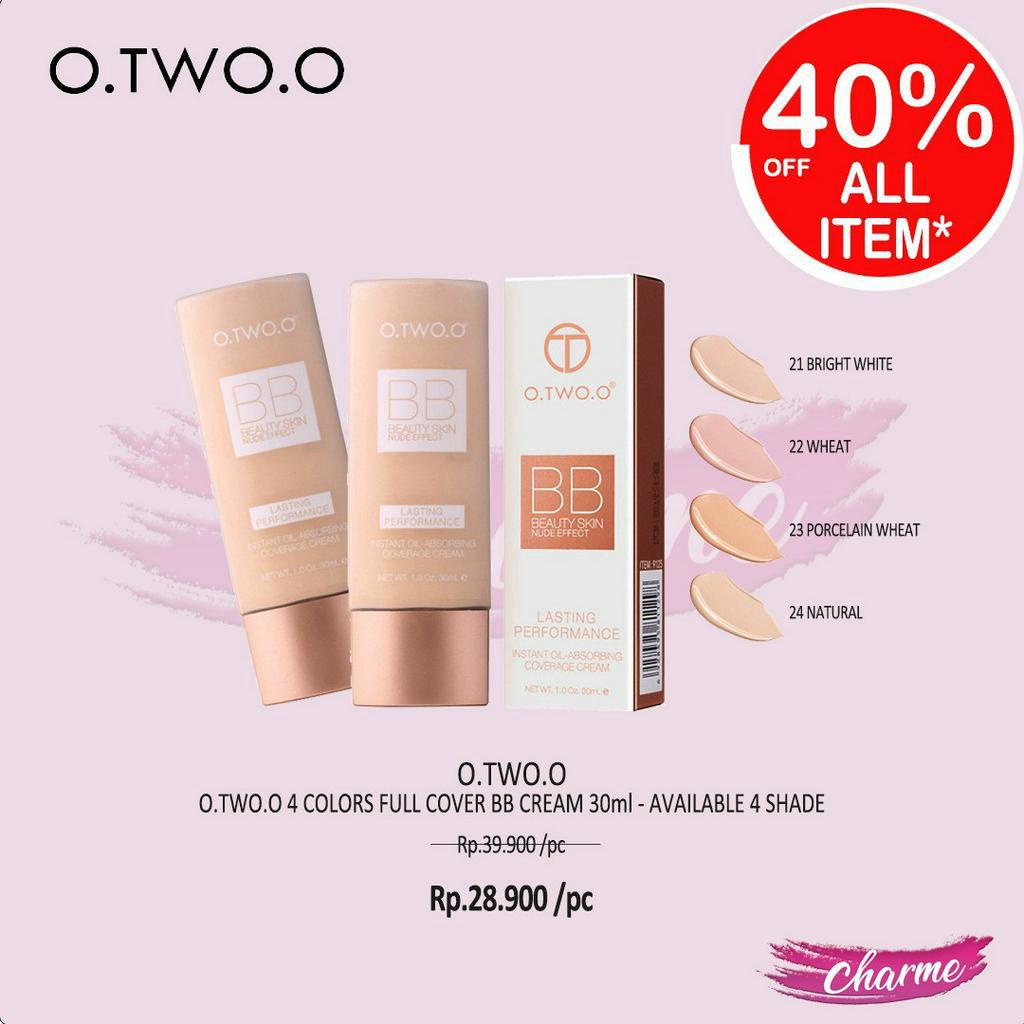 (READY &amp; ORI) O.TWO.O Otwoo 4 Colors Full Cover BB Cream 30ml - N9125