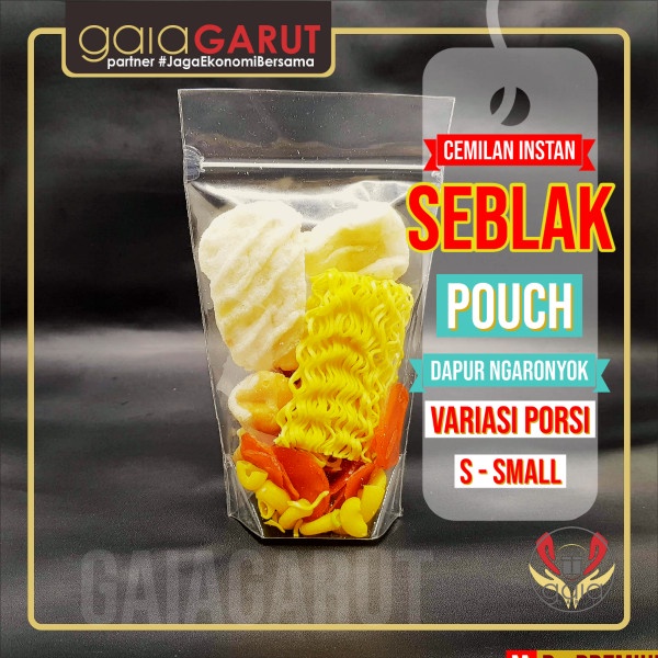 

SEBLAK INSTAN kemasan POUCH jajanan pedas murah dan nguenah by gaia - S-SMALL