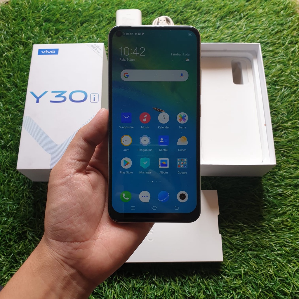 VIVO Y30I SECOND 4/64 GB HP SECOND HANDPHONE SECOND HP SEKEN HP BEKAS HP MURAH