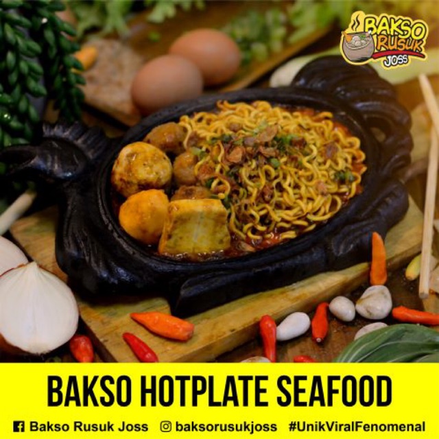 

Bakso hotplate seafood