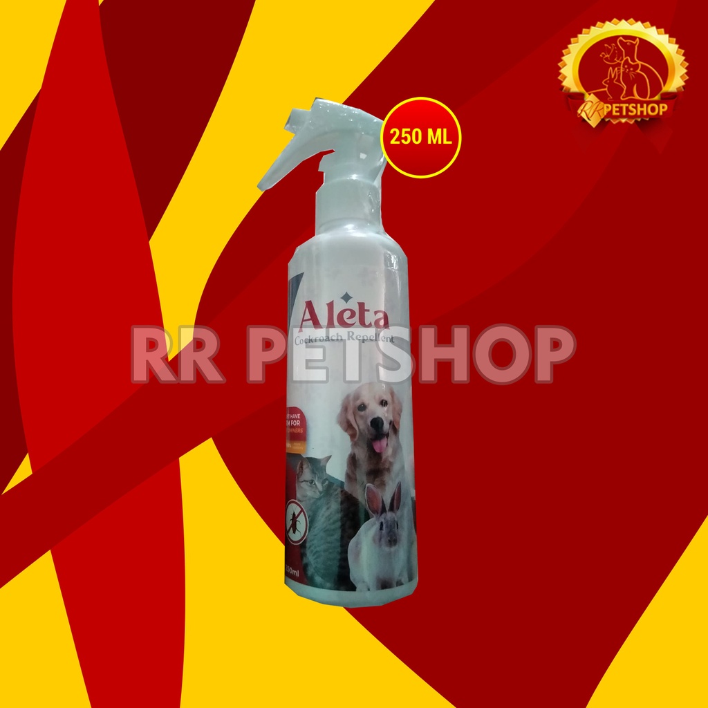 Aleta Cockrroach Spray Pengusir Pembasmi Racun Kecoa Semprot 250 ML