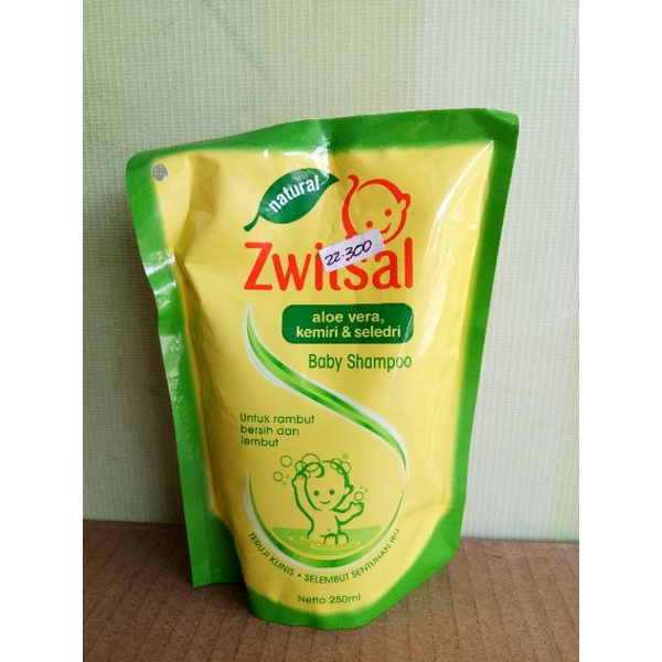 ZWITSAL BABY SHAMPOO ALOEVERA, KEMIRI&amp;SELEDRY 250ML, 450ML