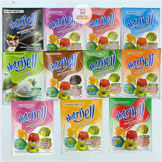 Nutrijell Jelly Bubuk 15gram x 12Pcs (Box)