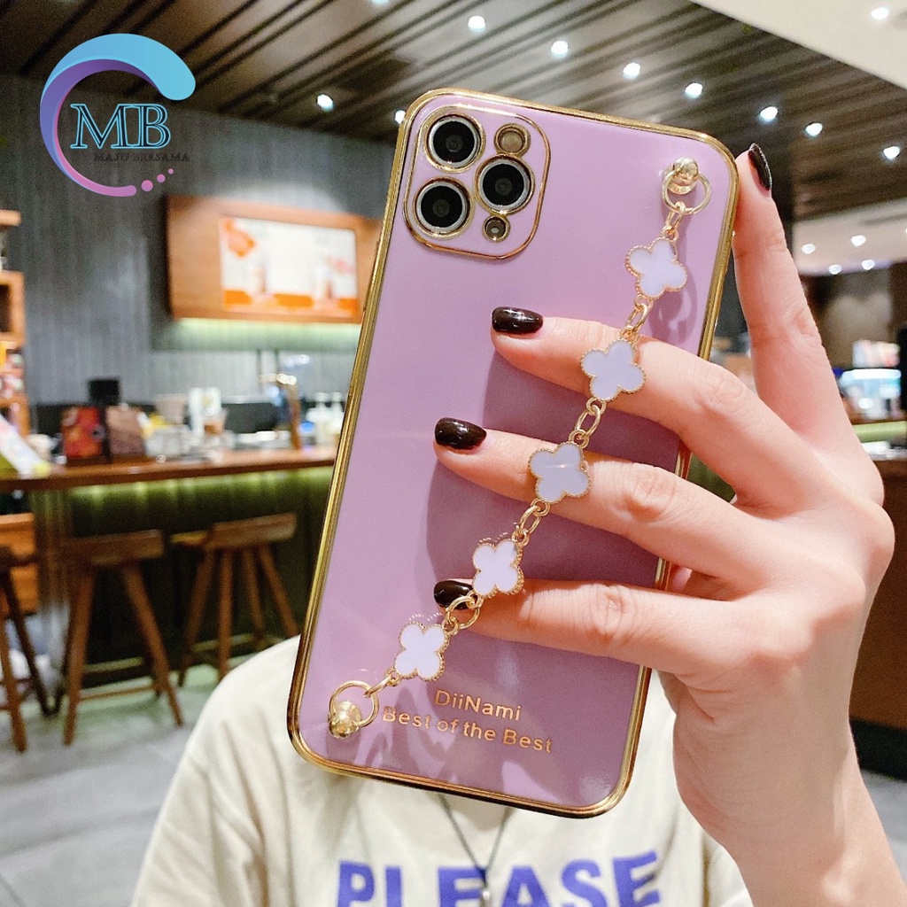 Y011 SOFTCASE SHINE PLATING CASE RANTAI DIINAMI XIAOMI REDMI 6a 8a 8a Pro 9 9 Prime 9a 9c Note 8 9 10 10s POCO F3 X3 MB2406