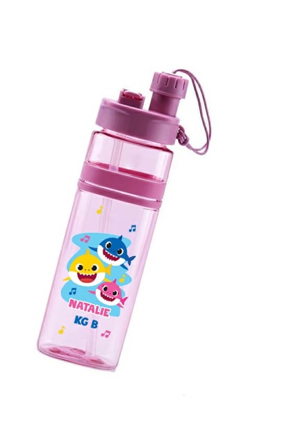 Botol Minum CUSTOM  2in1 700 ML anak kado souvenir ultah Bisa Request Gambar kasih nama Murah