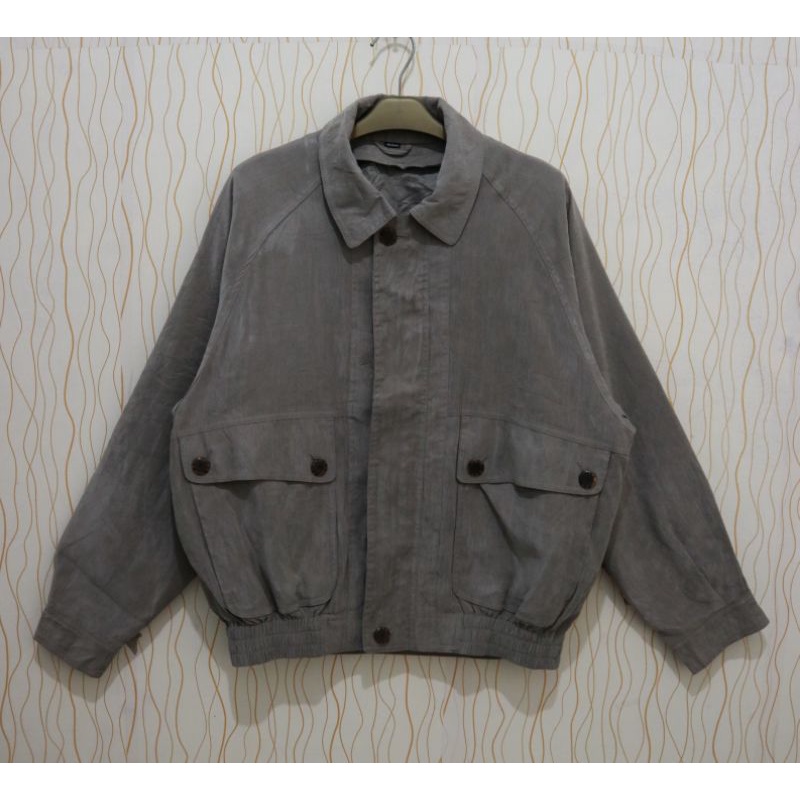 Jaket Suede Harrington Work Vintage