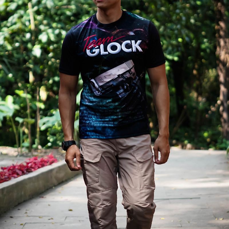 Kaos jersey singleprint "TEAM GLOCK"