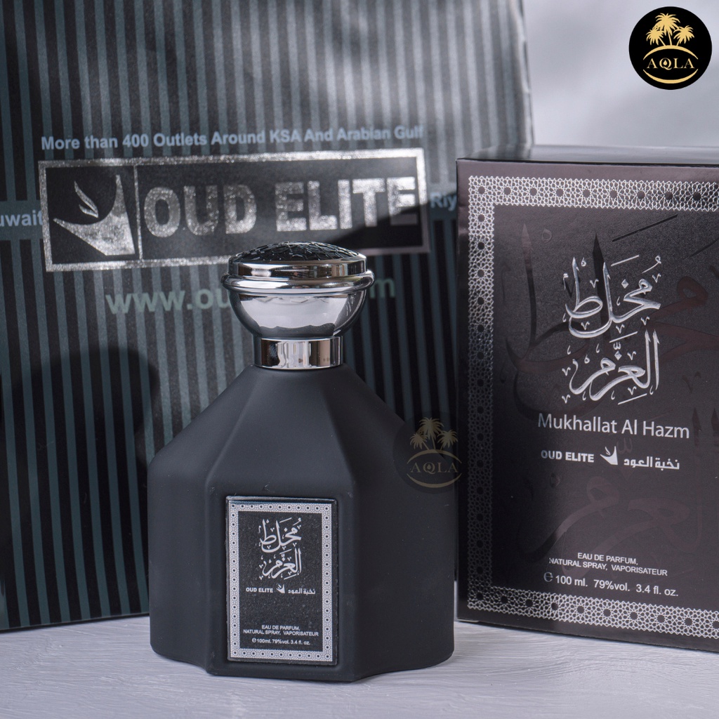 Parfum Oud Elite Mukhallat Al Hazm impor Saudi / Parfum Premium 100ml