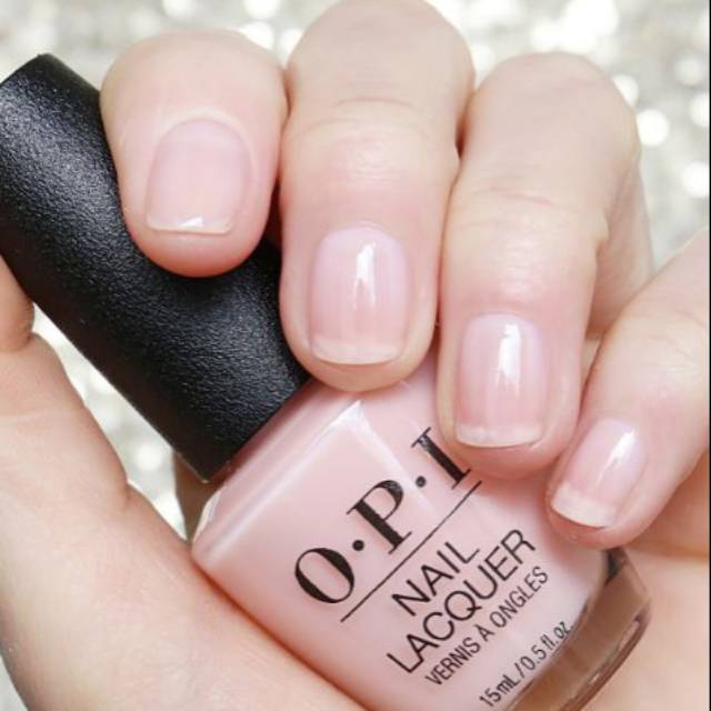 Kutek OPI Original Import USA Non Gel Halal Nail Polish Murah - Sheer Soft Shade
