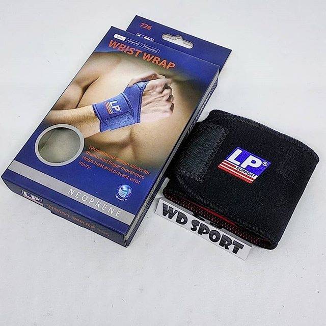 Wrist Wrap LP 726 Deker Tangan Pergelangan Lilit Ankle Angkel Volley Voli