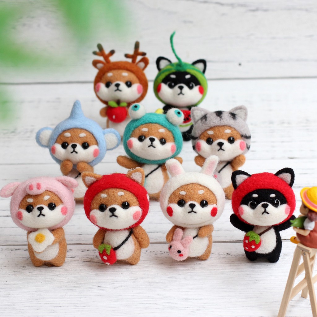  Boneka  Rusa Bahan Wol Felt untuk Craft DIY Shopee Indonesia